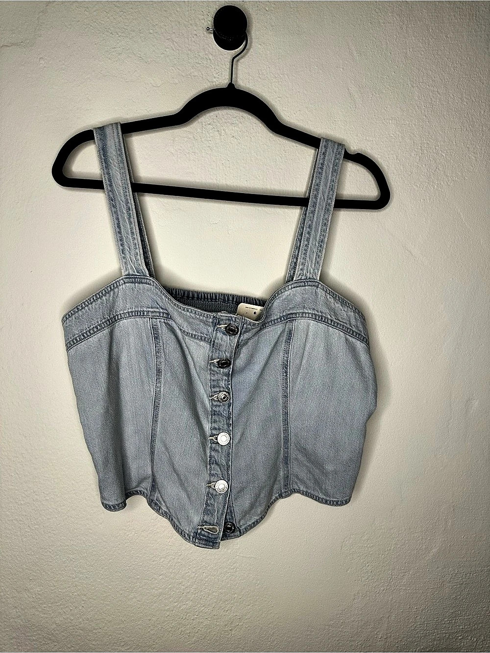 Levi's Slim Fit Denim Crop Top NWT
